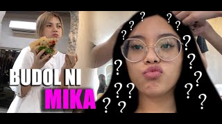 FIRST TIME TRYING HAIR EXTENSIONS BUDOL NI MIKA
