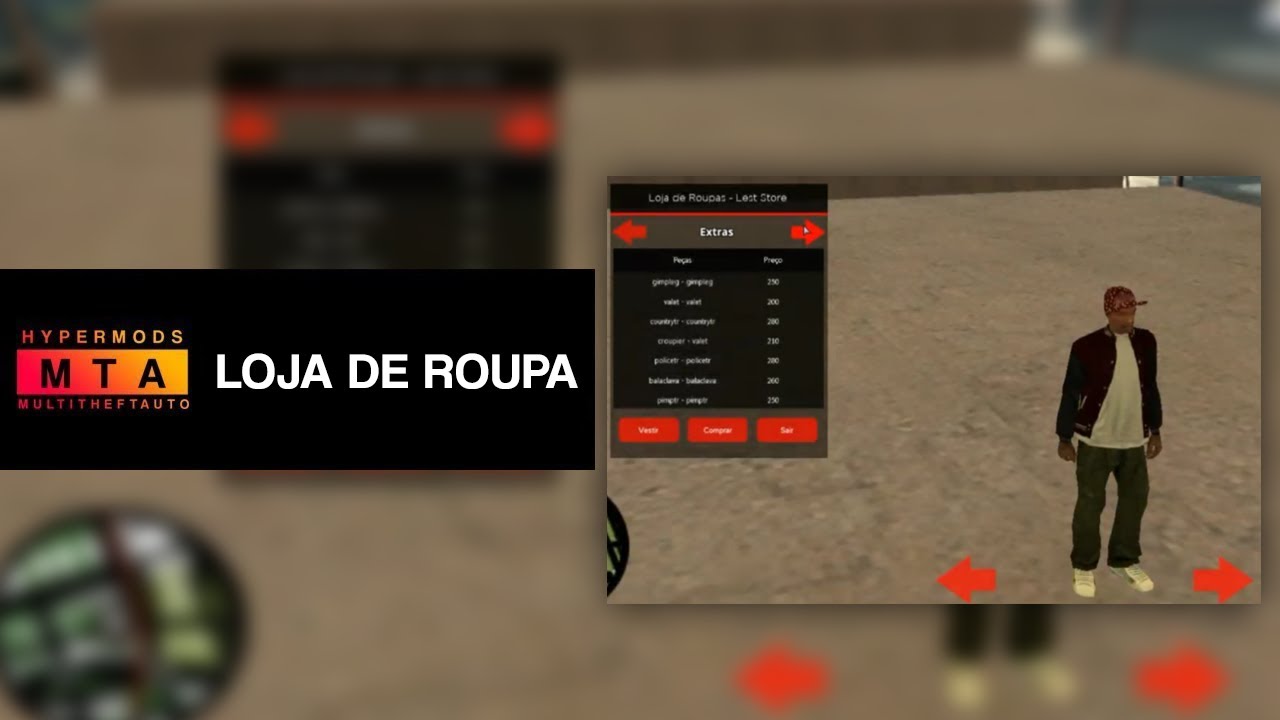 LOJA DE ROUPAS CJ (DOWNLOAD FREE) | HYPERMODS MTA BRASIL - YouTube