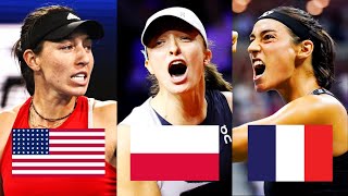 Best WTA Tennis Player From Each Country RIGHT NOW (2023)