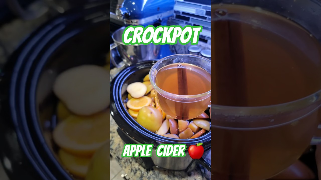 Crockpot Apple Cider