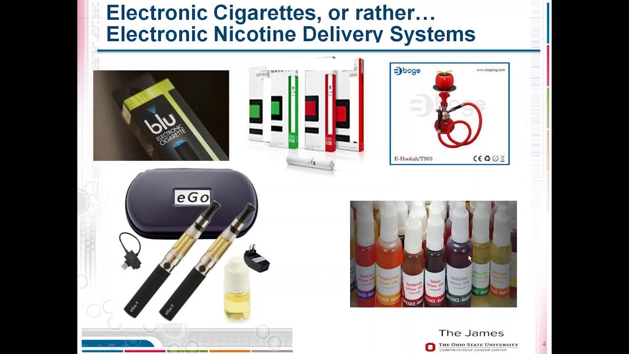 Tobacco and Cancer Science Policy Webinar: E-Cigarettes