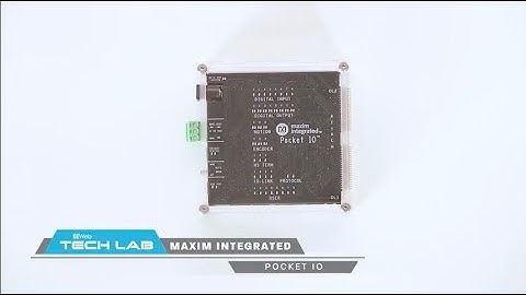 EEWeb Teardown - Maxim Pocket IO Development Platform
