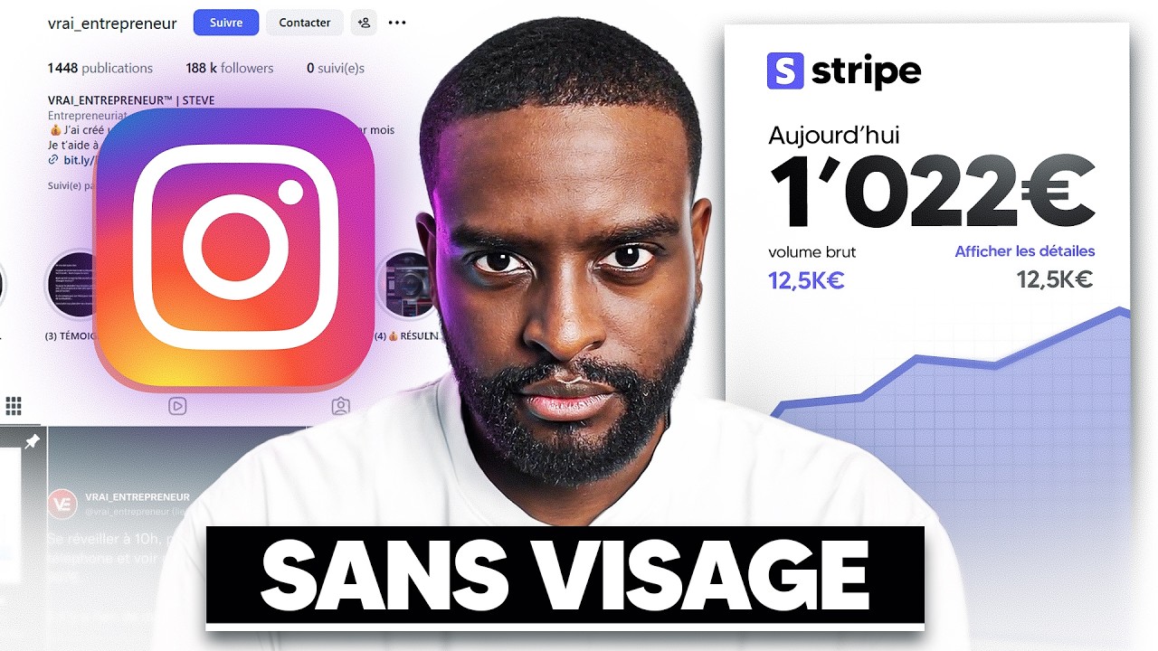 1117€ en 1j grâce à une page Instagram où je ne montre pas mon visage !
