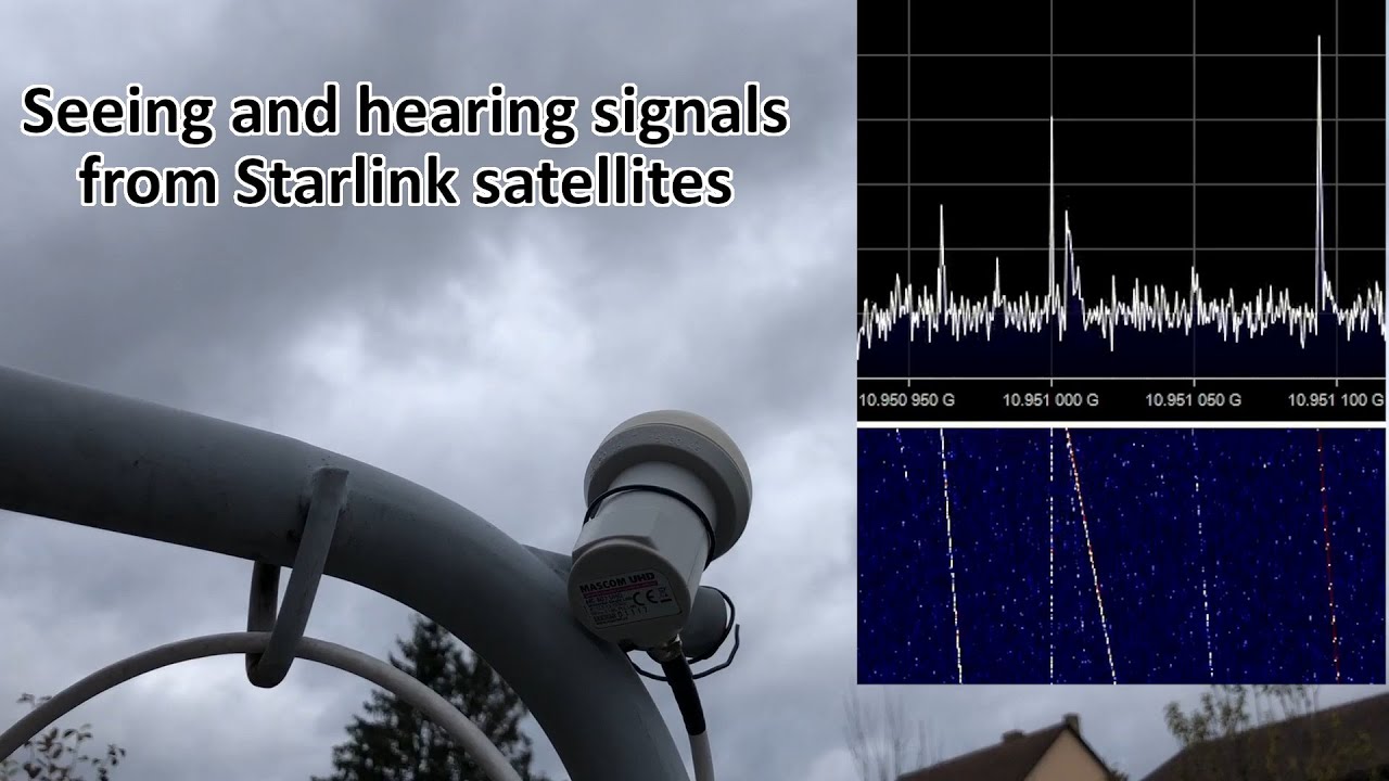 Starlink Router Signal Pattern Receiving Starlink signals with RTL-SDR - YouTube