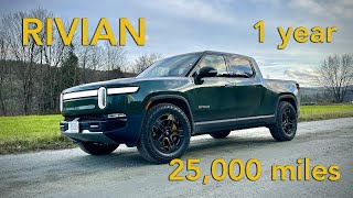 Rivian  One Year and 25,000 miles