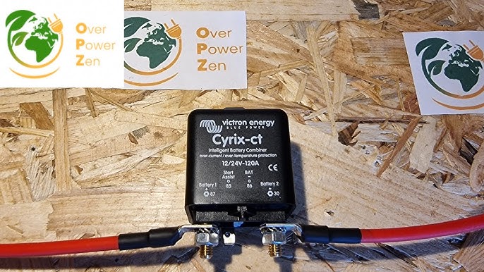 Victron Energy - Coupleur de batterie Cyrix-Ct 120A intelligent combiner