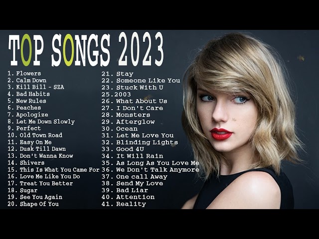 Top 40 Songs of 2022 2023 - Billboard Hot 100 This Week - Best Pop Music Playlist on Spotify 2023 class=