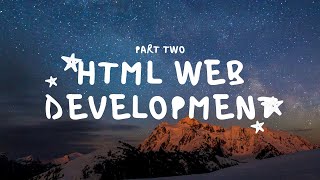 How to start coding |HTML web development Part 2