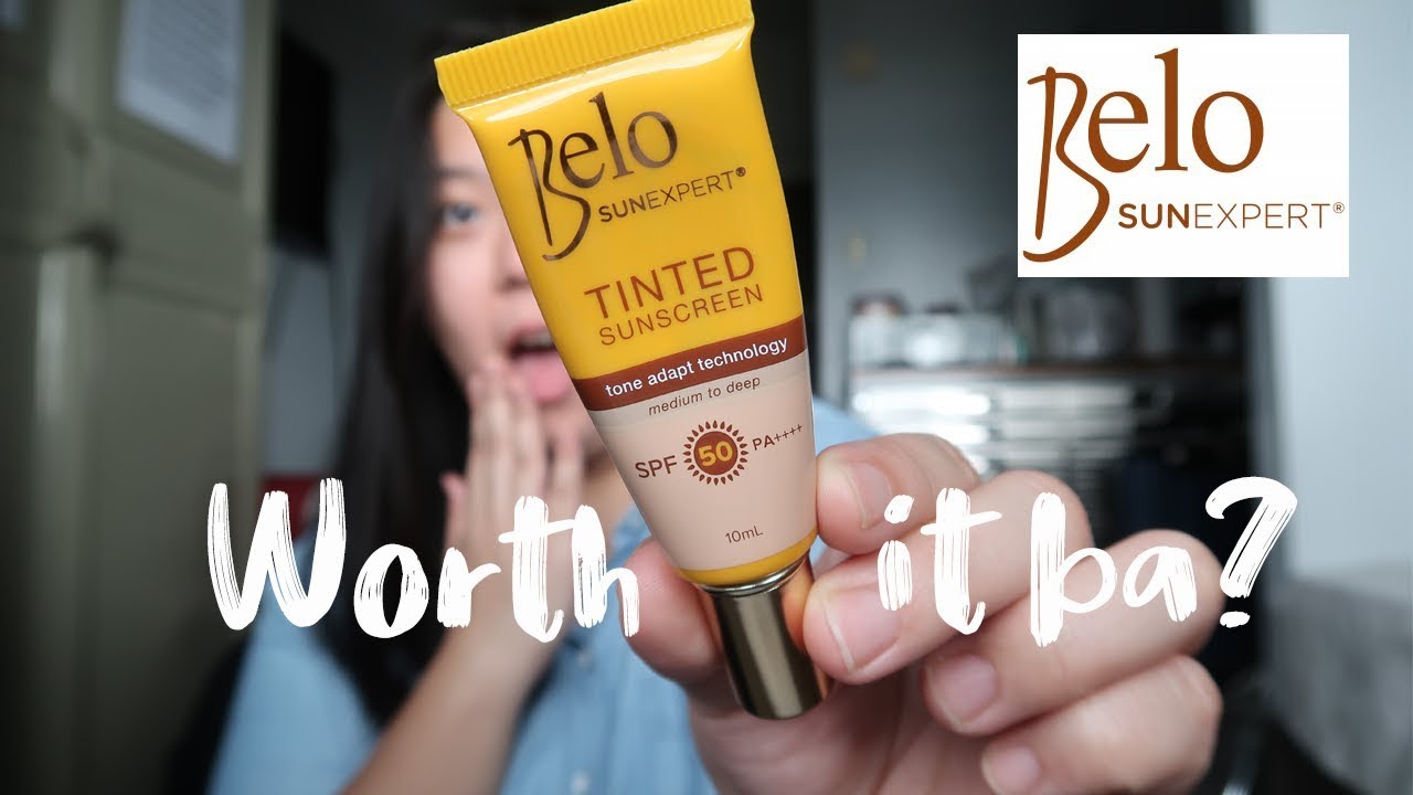BELO Tinted Sunscreen | WORTH IT BA? (Skincare Review Philippines)