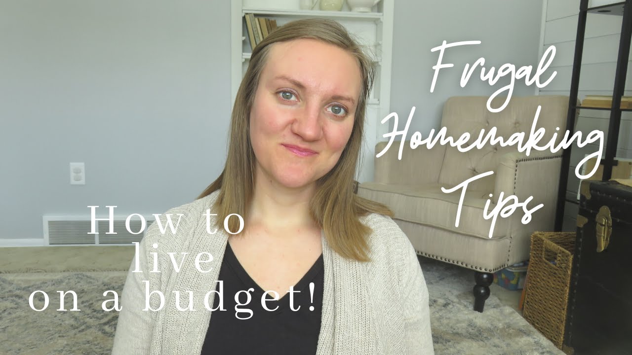 Living Frugally as a Homemaker Single family and saving money