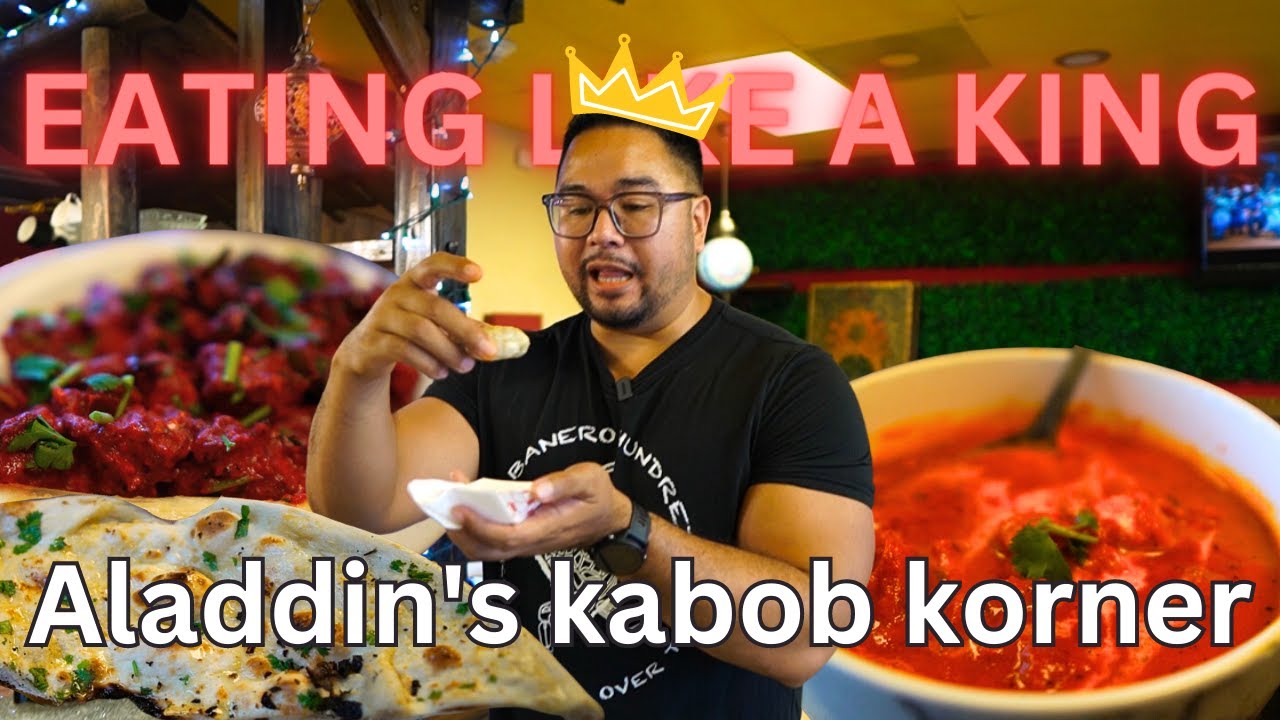 Aladdin's kabob korner Eating Like a King YouTube