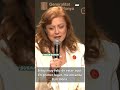Susan Sarandon se rompe al agradecer el apoyo de España a Gaza