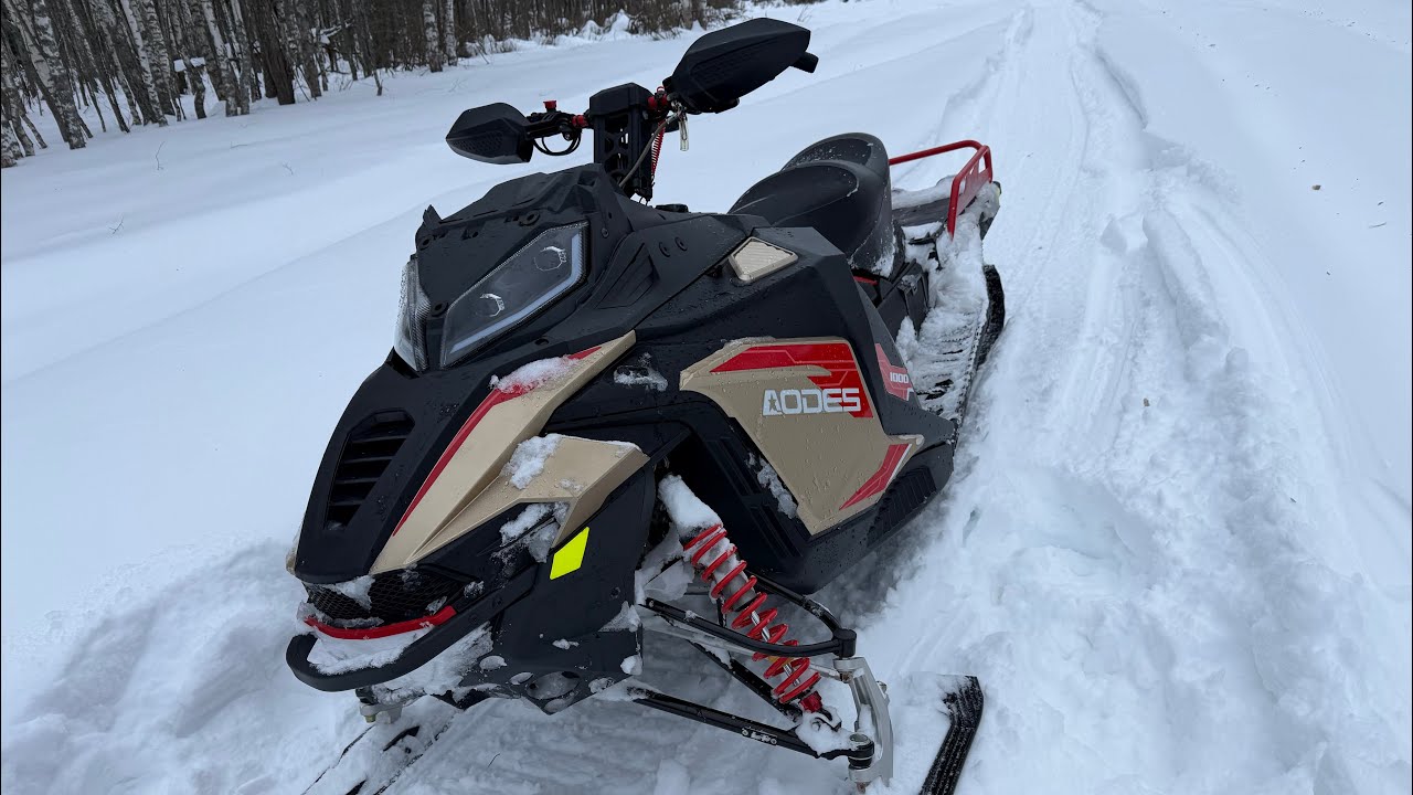 Снегоход Aodes Alpinecross 1000. Какой же он 🤔?  Alpinecross или это OSM ? Отзыв 