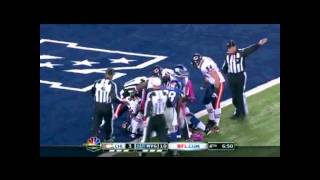 Giants vs Bears ~ Bradshaw fumbles