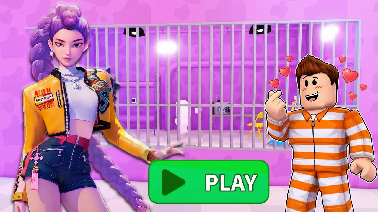 RUMI PRISON RUN OBBY! Roblox Escape Walkthrough | No Death Full Gameplay 4K 