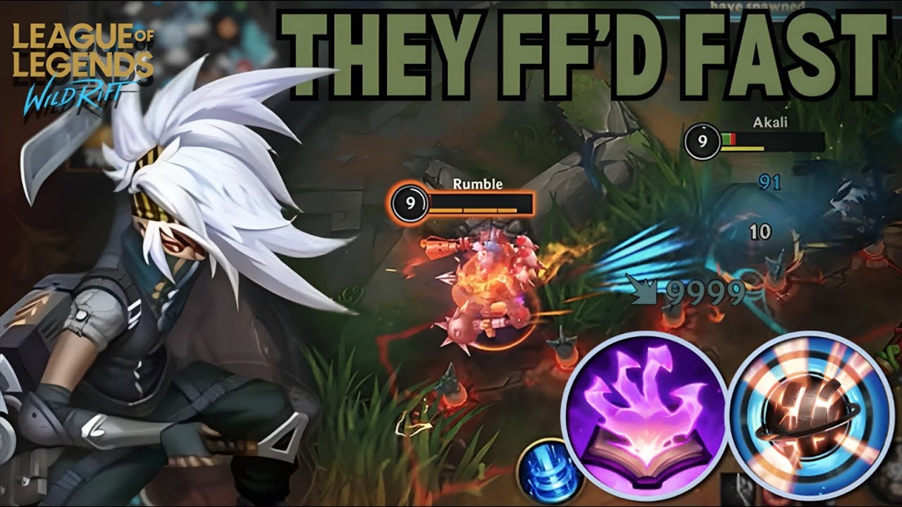 INSANELY QUICK MATCH WITH SILVERFANG AKALI | Wild Rift (Build + Runes)