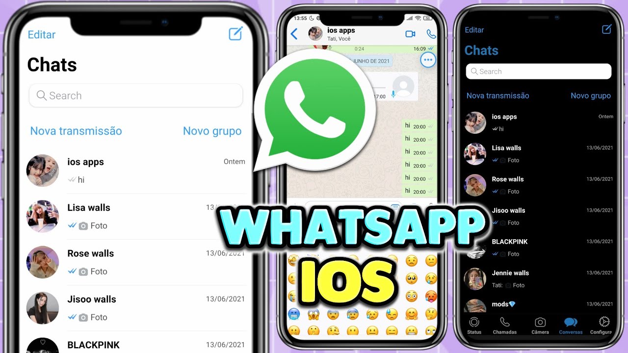 Saiu! WhatsApp igual iPhone No Android com acelerador de áudio - YouTube