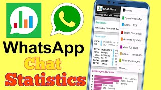 WhatsApp Chat Report || Whatsapp Chat Group history || How to Whatsapp Chat Stats | Tips n Tricks screenshot 5