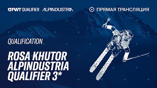 LIVE. ROSA KHUTOR ALPINDUSTRIA QUALIFIER 3* 2024