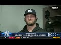 Gerrit Cole on allowing 1 run in 5 innings in Game 1 loss to TBR