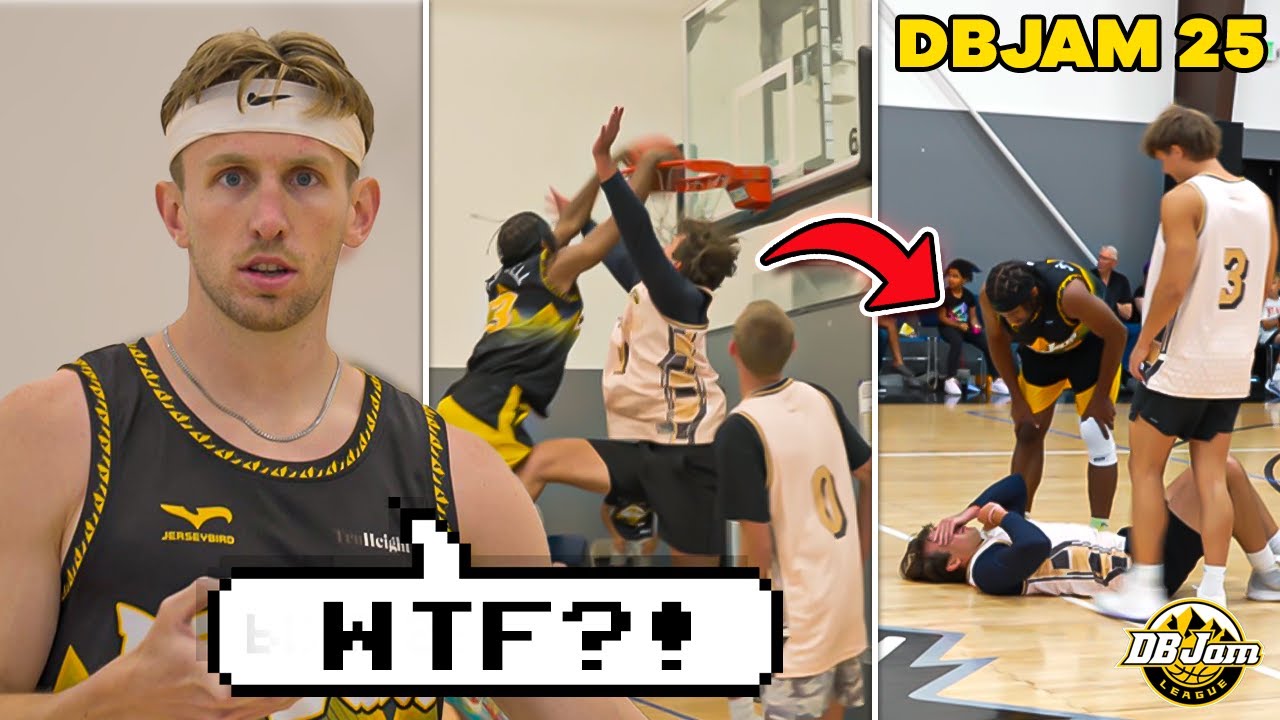 DUNK BALL Tourney Gets Heated (8FT BASKETBALL FOR $750)