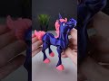 Color 3d printed flying unicorn