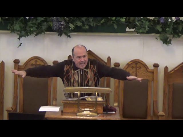 Youth Pastor Tommy Birnell preaching, "You're Equipped"