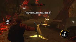 Red Faction Armageddon (Final Boss The Plague Alien queen)