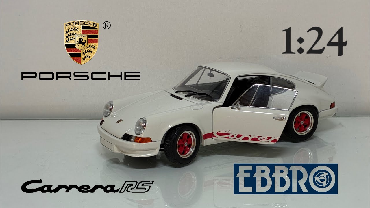 Ebbro's 1:24 Porsche 911 Carrera RS Review - YouTube