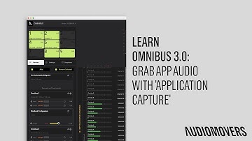 OMNIBUS 3 | How to sample application audio with 