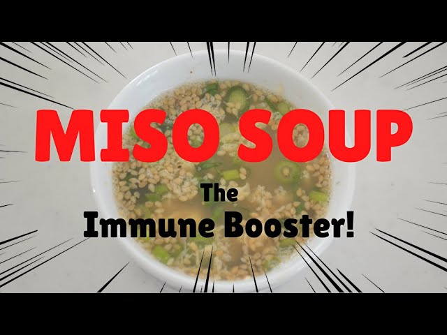 BOOST YOUR IMMUNE SYSTEM ★Morning Miso Soup★Easy No Cook Recipe! | Kitchen Princess Bamboo