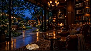 Relaxing Coffee Shop Ambience ☕ Smooth Jazz Piano Music for Deep Focus and Better Daily Work Flow screenshot 1