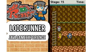 Lode Runner Java Game From Dianey mobile Playthough