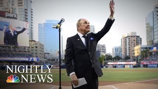 Sports Broadcasting Legend Dick Enberg Dies At 82 | NBC Nightly News