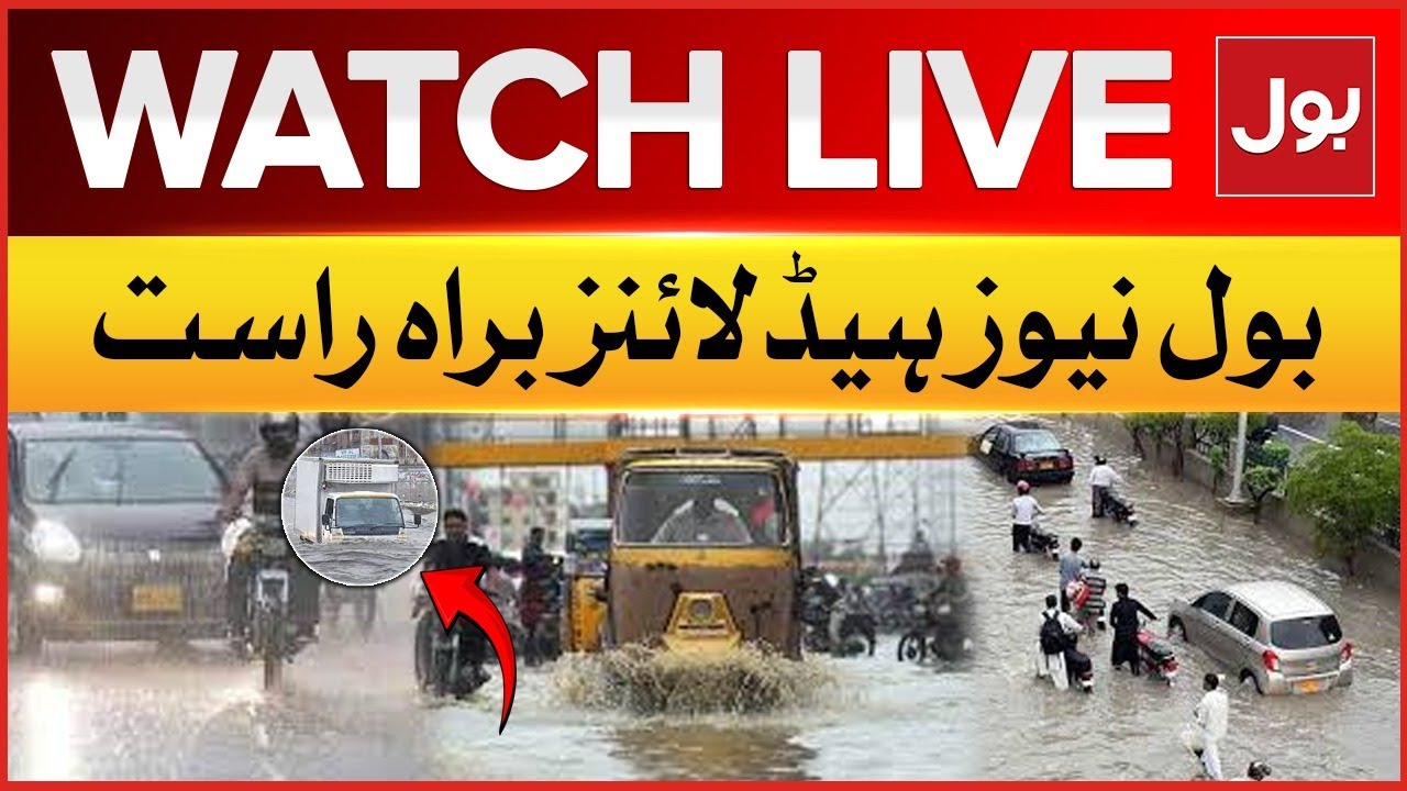 LIVE : BOL News Headlines At 12 AM | Heavy Rain And Strom In Pakistan ...