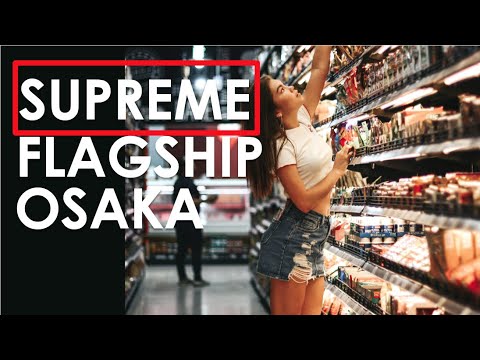 Shopping At Supreme The North Face Head Porter In Orange Street Osaka Youtube