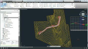 Civil 3D (Modle a surface) -- Use a Surface as a Hide Boundary