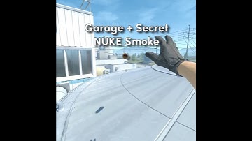 CS2 Nuke Garage + Secret Smoke