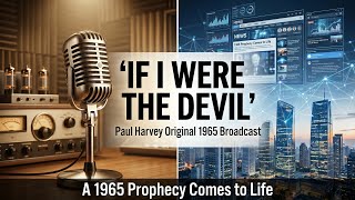 "If I Were the Devil" - Paul Harvey's 1965 Prophecy Comes True in 2026