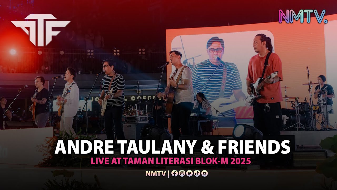 Andre Taulany \u0026 Friends Teman Tapi Mesra | Voc. Boiyen | Live at Taman Literasi