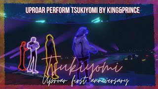 Download lagu UPROAR!! perform Tsukiyomi by King&Prince at their 1st anniversary「Holostars」