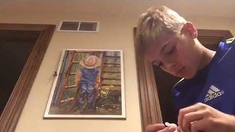 Live stringing & timelapse/lacrosse