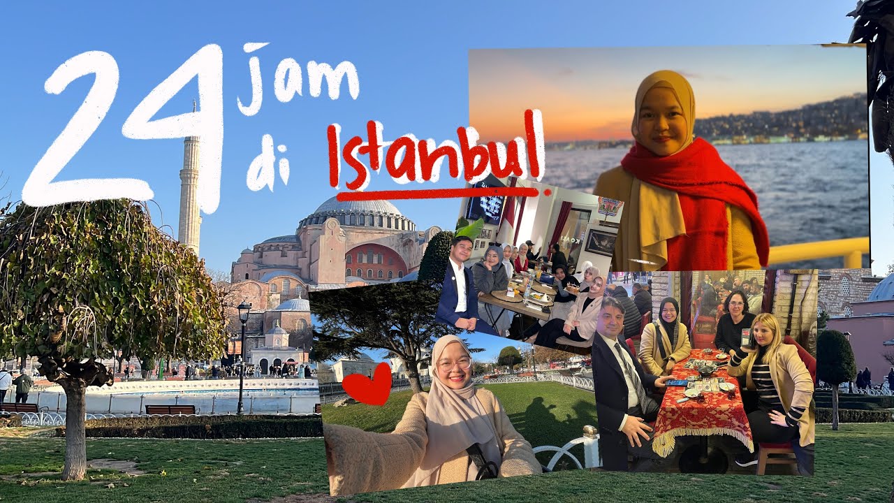 Aku Jalan-Jalan di Turkiye Selama 24 Jam 🇹🇷 | solo travel, bosphorus tour, istanbul shopping