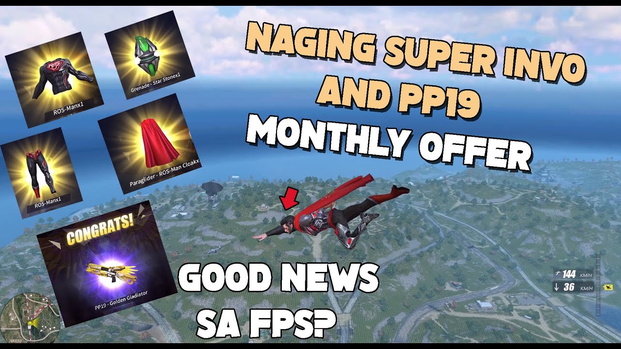 FPS IMPROVEMENT IS REAL SA ROS? | with SUPERMAN SKIN!(ROS NEW UPDATE)
