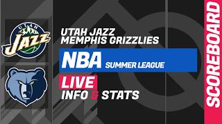 Utah Jazz vs Memphis Grizzlies live score: NBA Summer League (Salt Lake City) 2026