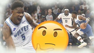Anthony Edwards and the Wolves! Grizzlies AT Timberwolves |REACTION|