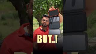 Solar Power On-The-Go Charge 3 Devices With Trustbaskets 20000Mah Power Bank.