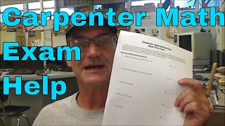 How to Succeed on The Carpenter Apprenticeship Math Pre Exam with Link to Practice Exam and Key