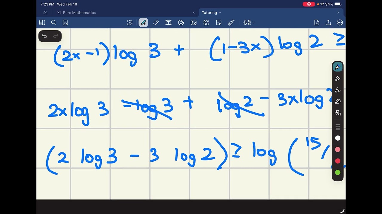 1.6 Solving Exponential Inequalities Part 2