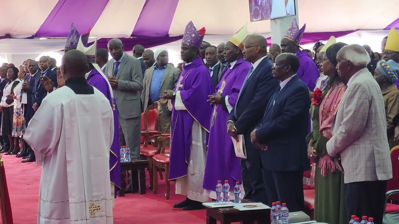 BURIAL TO ARCHBISHOP ANTHONY MUHERIA MOTHER MAMA AGNES NJAMBI NGUGI(2)